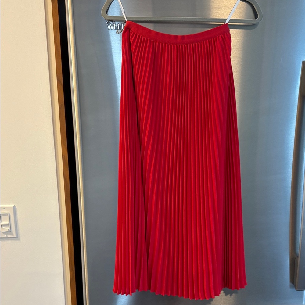 Babaton Scarlet A-Line Pleated Skirt